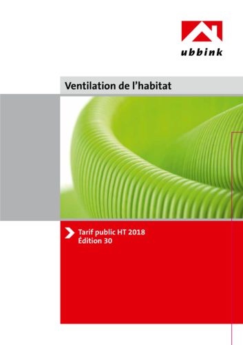 Tarif ventilation 2018 - UBBINK-jpg