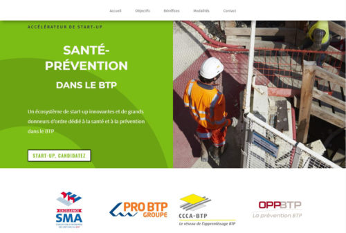 Homepage siteAccelerateur start-up Sante Preventionmai 2018-JPG